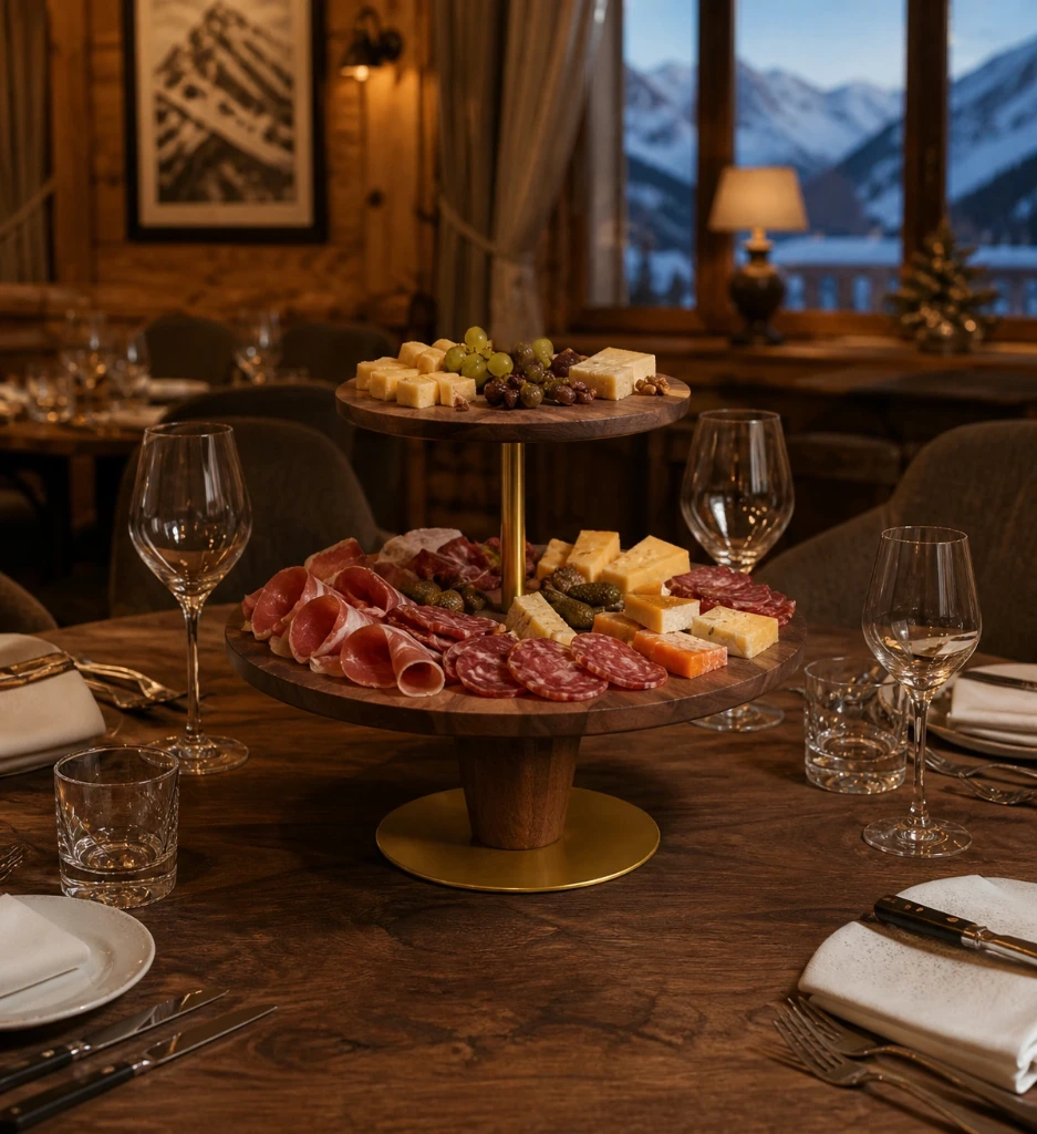 LE PLATEAU DE TABLE ÉTAGÉ